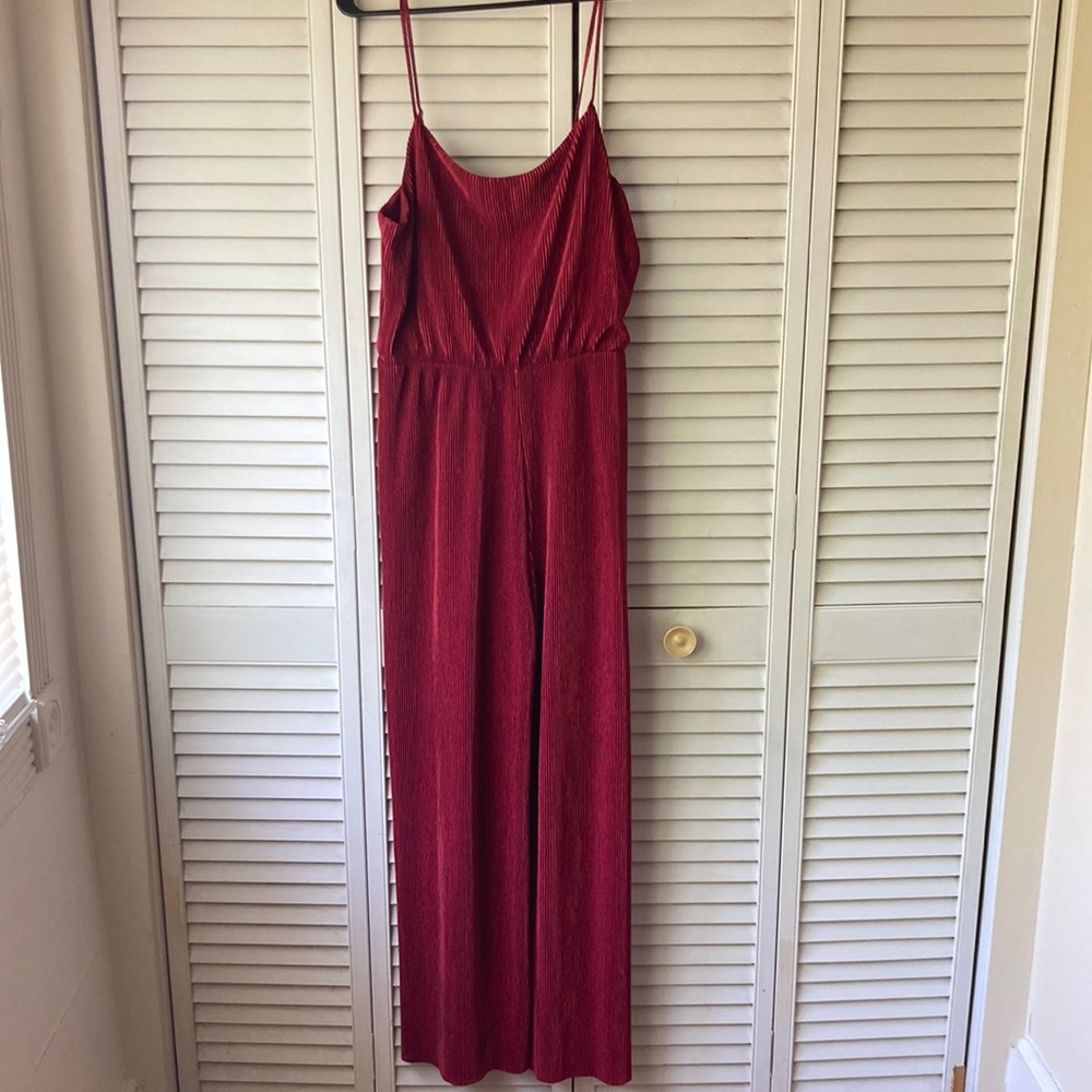 Beautiful red jumpsuit